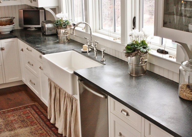 Slate Countertops For Your Kitchen Kenaiheliski for Slate Kitchen Countertops - Design Idea and Decors